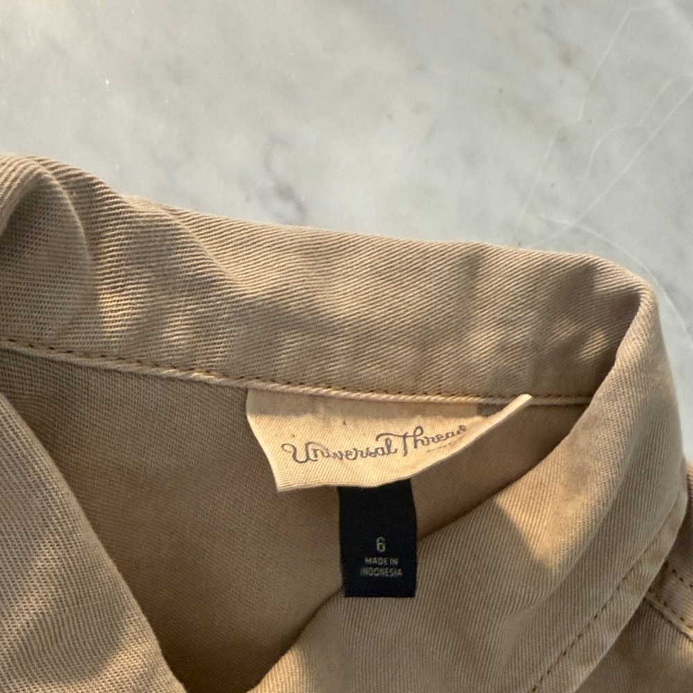 Universal Thread Tan Utility Jumpsuit - Picture 3 of 4